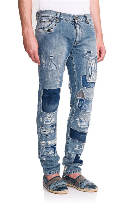 dolce gabbana jeans heren namaak|Men's luxury denim: jackets, jeans, and shirts .